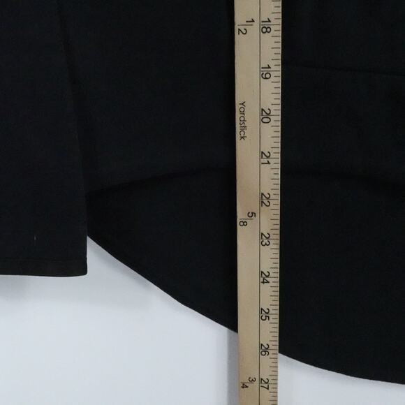 Nike Jacket Womens Medium Black Tech Fleece Moto Cape Hi Low Athletic Sportswear - Picture 10 of 14